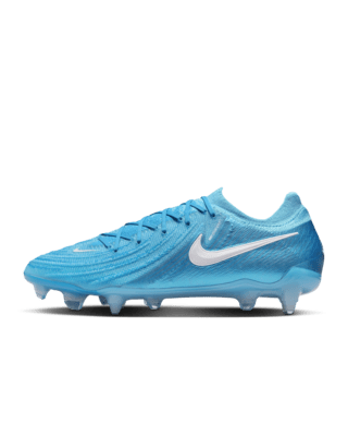 Nike Phantom GX 2 Elite SG Low Top Football Boot Blue